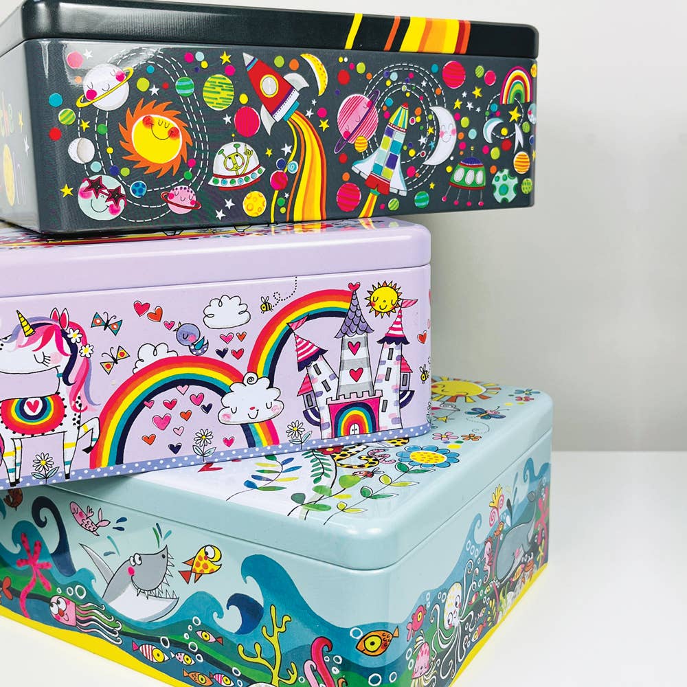 Hinged Tins - Princess/Treasures