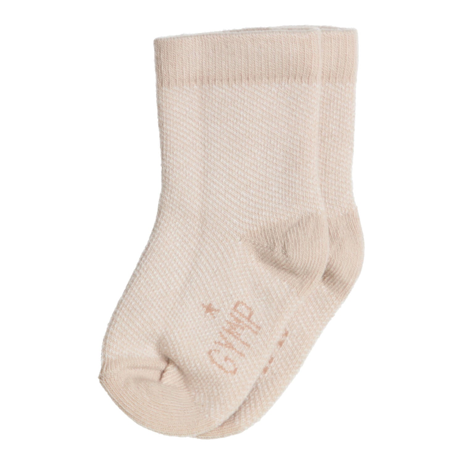 Beige Ankle Socks