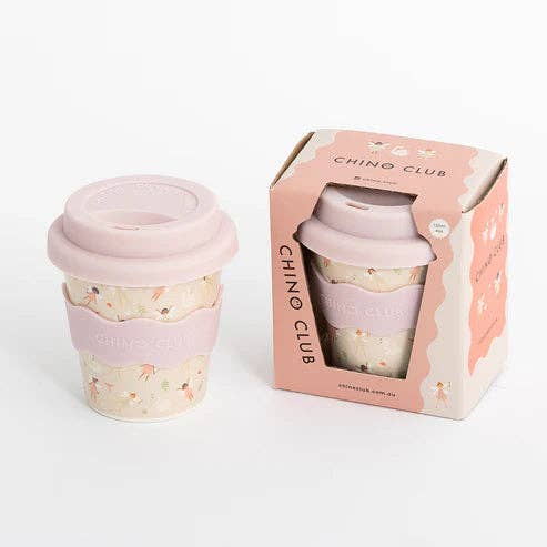 Fairy Babychino Cup 4oz (Straws Sold Separately)
