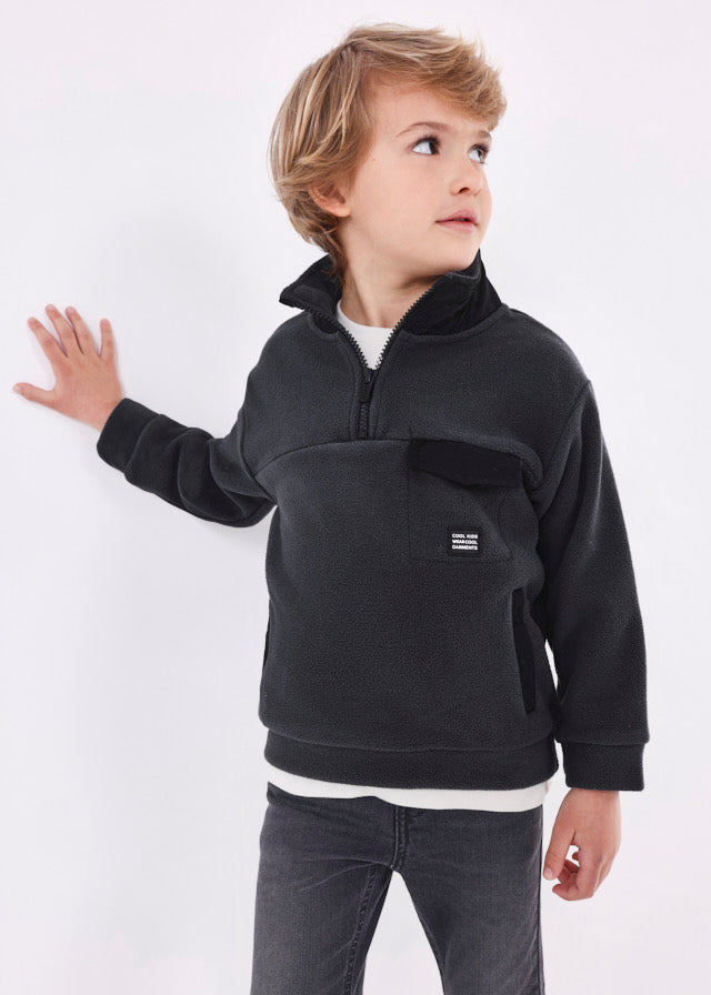 Dark Grey Fleece