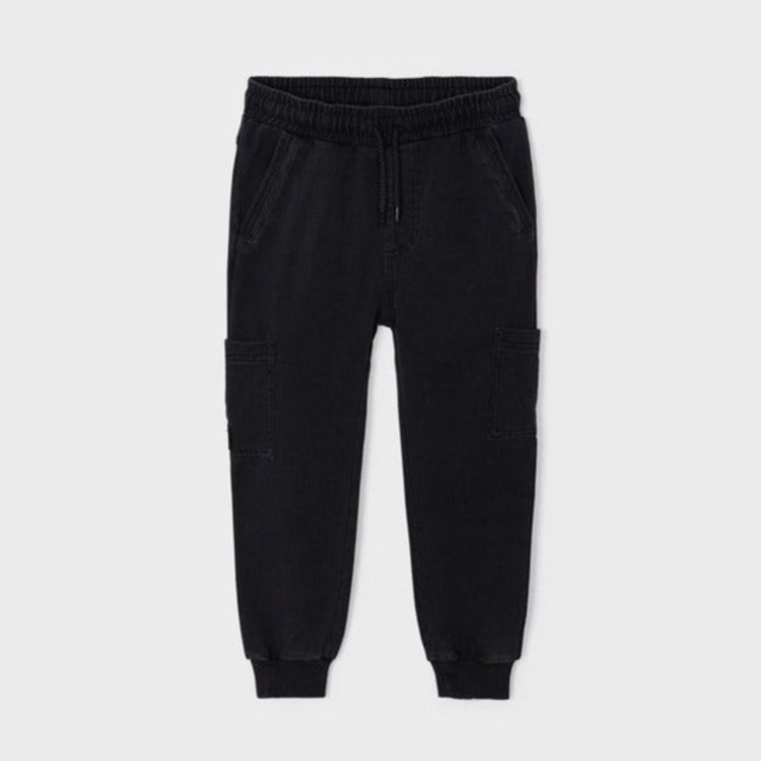 Fleece Denim Cargo trousers