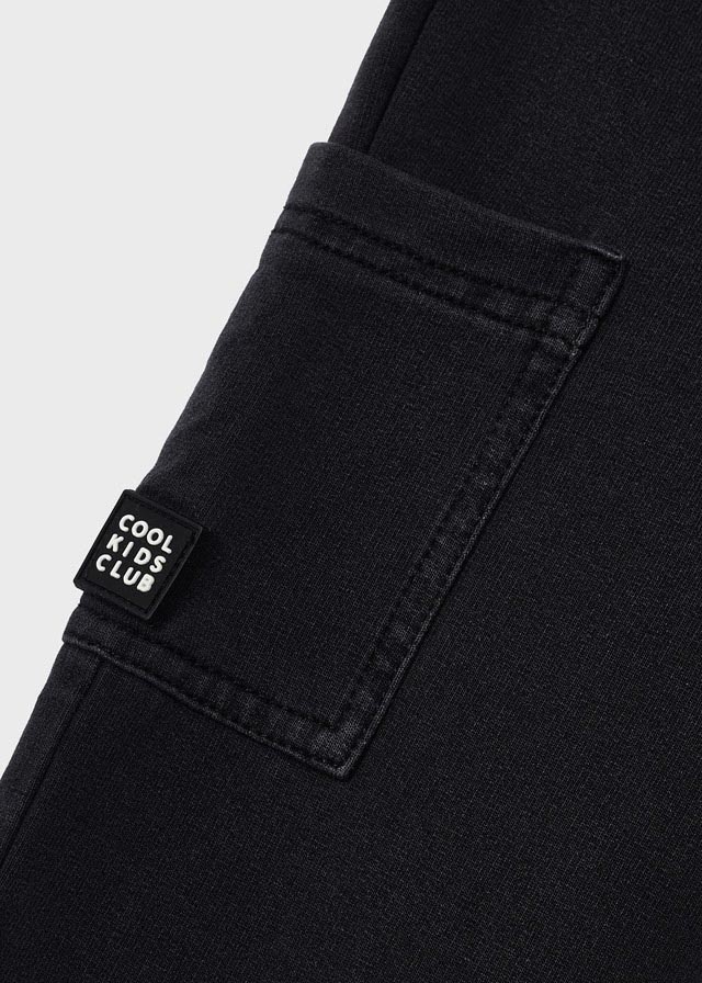 Fleece Denim Cargo trousers