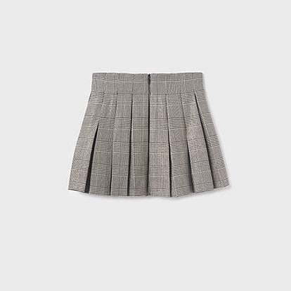 Grey Check Skirt