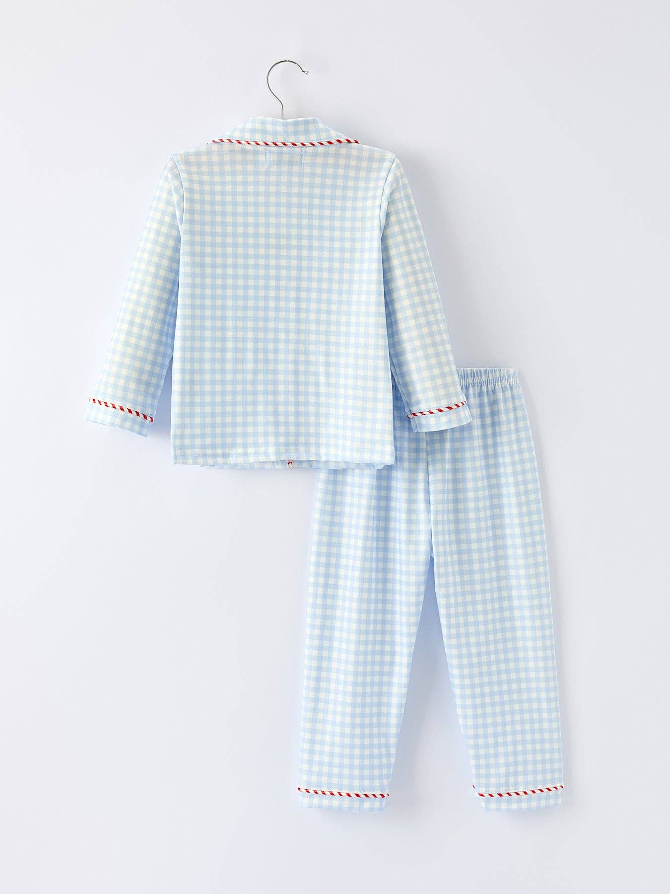 Blue Christmas Santa Pyjamas - PRE ORDER END SEPT