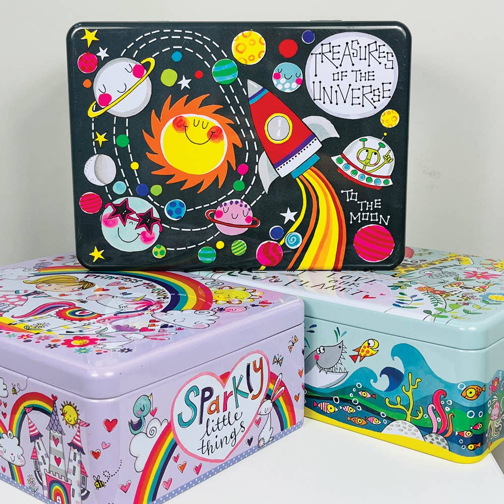 Hinged Tins - Princess/Treasures