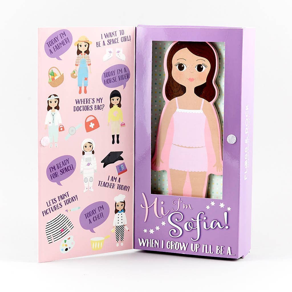 Sophia Magnetic Dress up Character Set