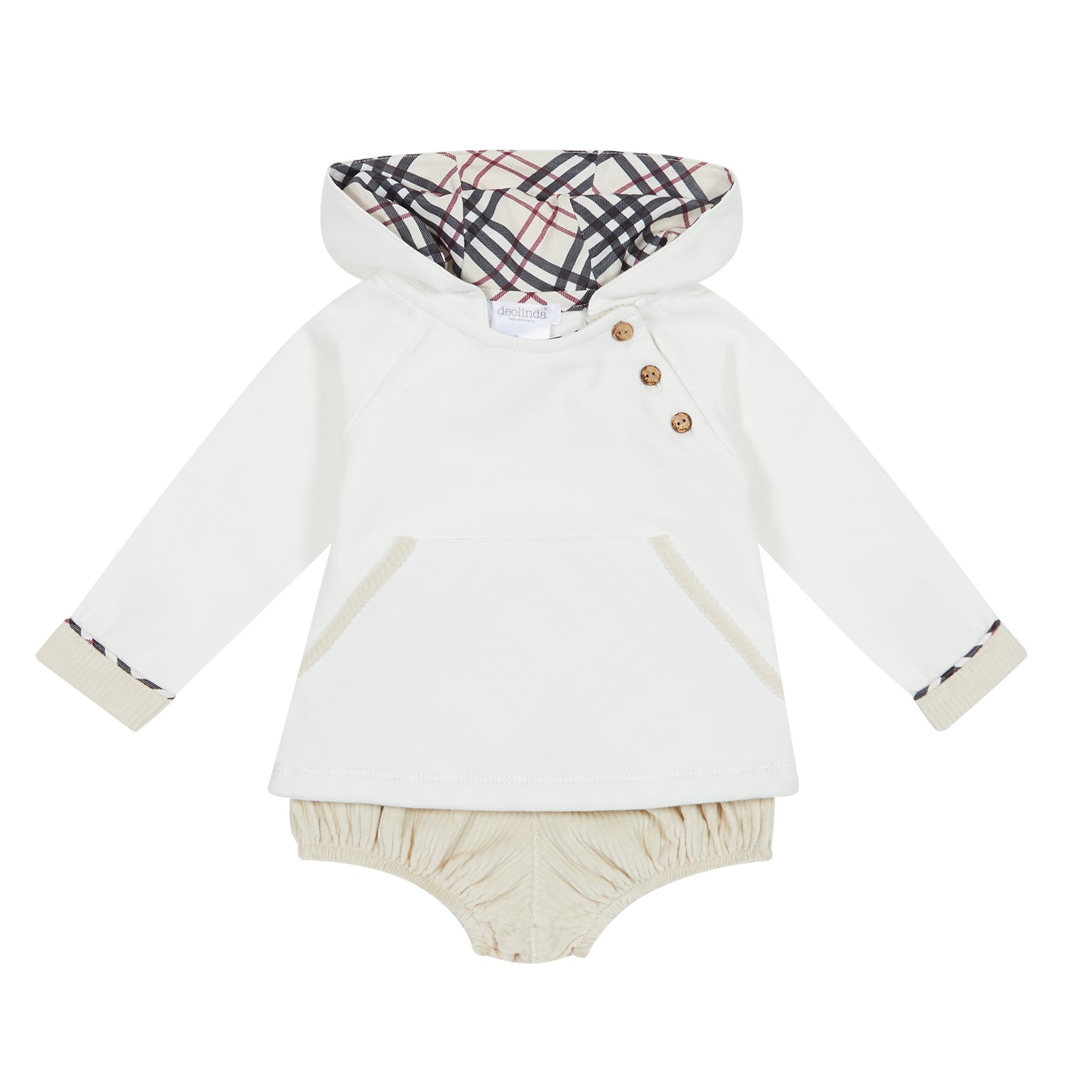 Ivory Top and Jam Pant Set