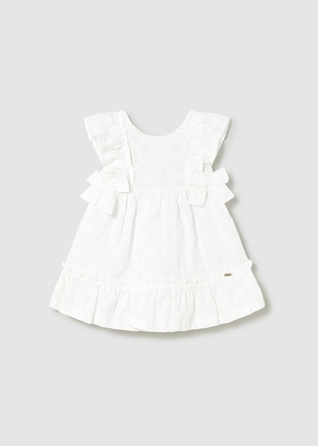 White Embroidered Dress