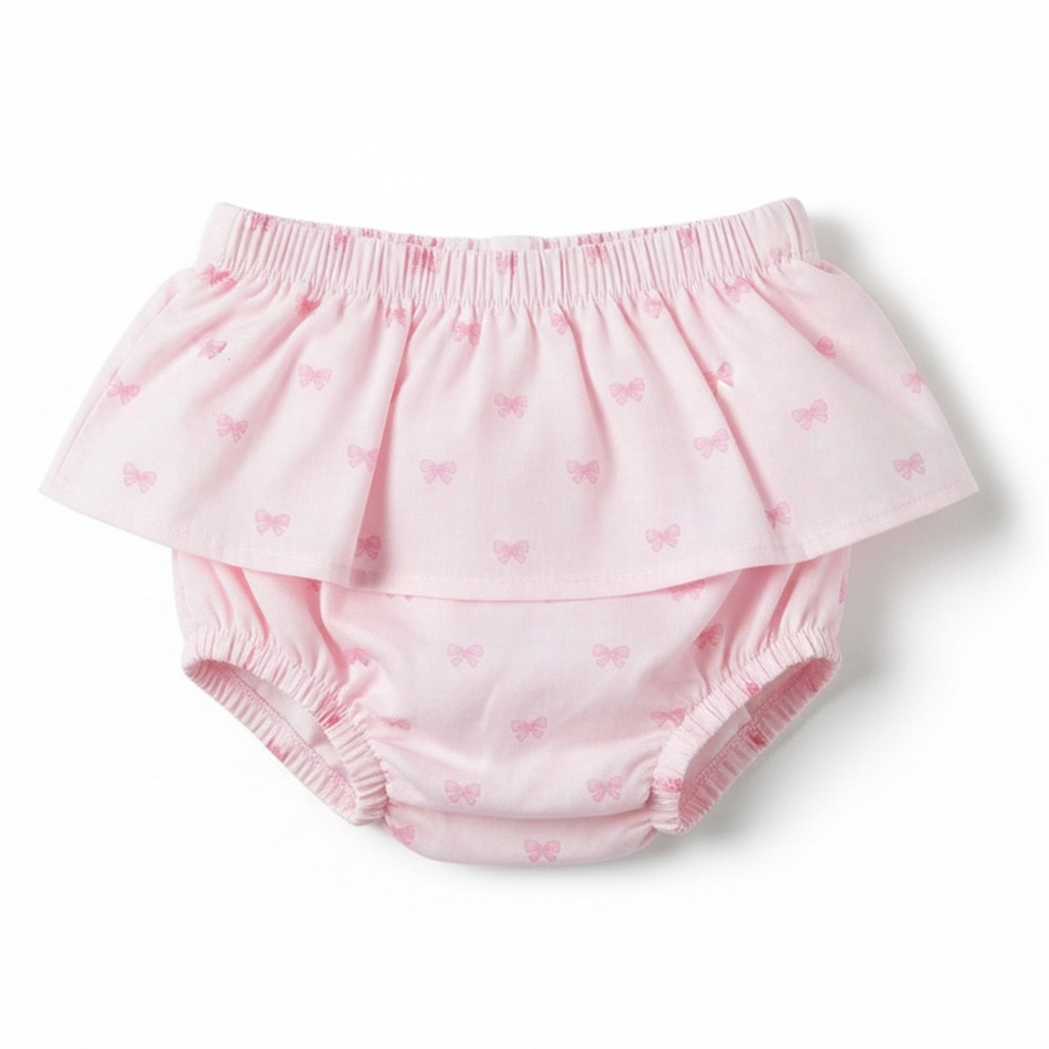 Pink Bow Dress & Bloomers