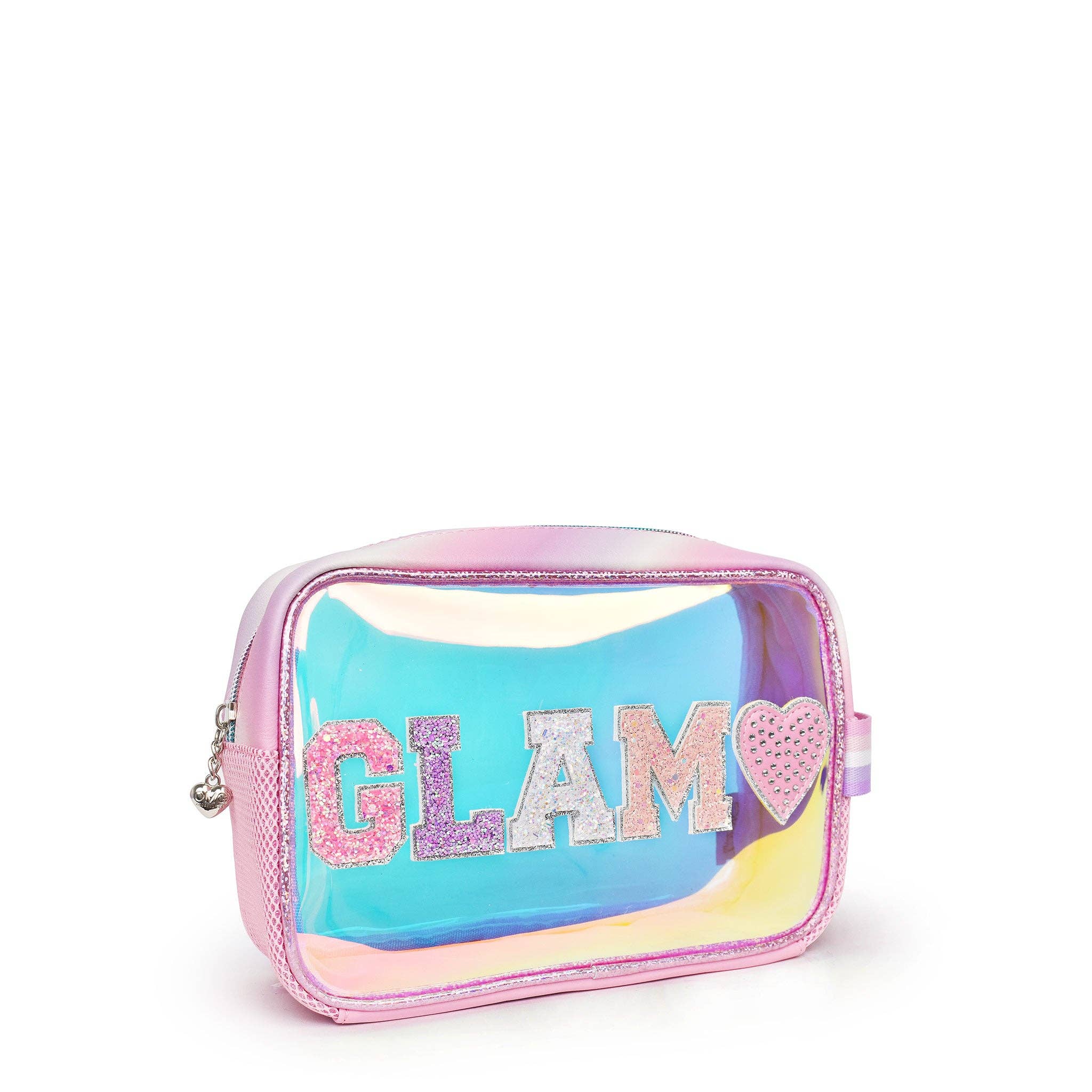 'Glam' Clear Glazed Pouch