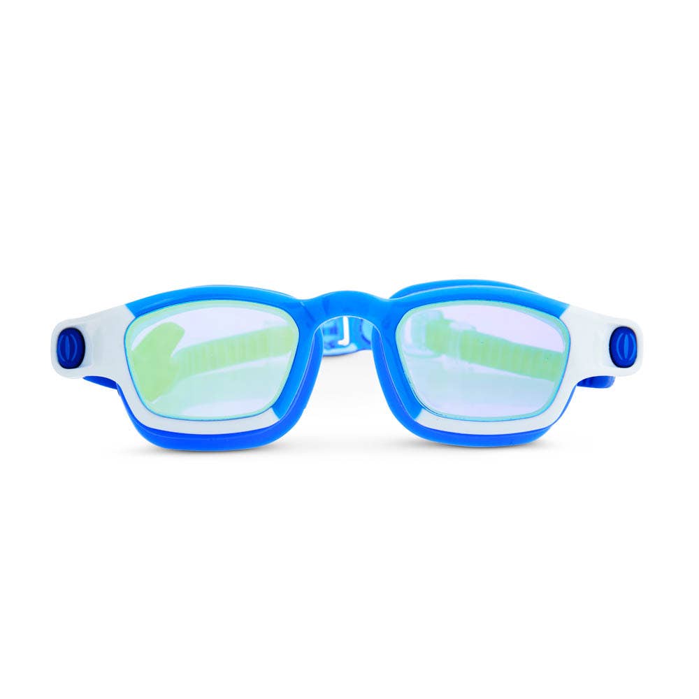 Shortfin Kids' Swim Goggle | Blue & White