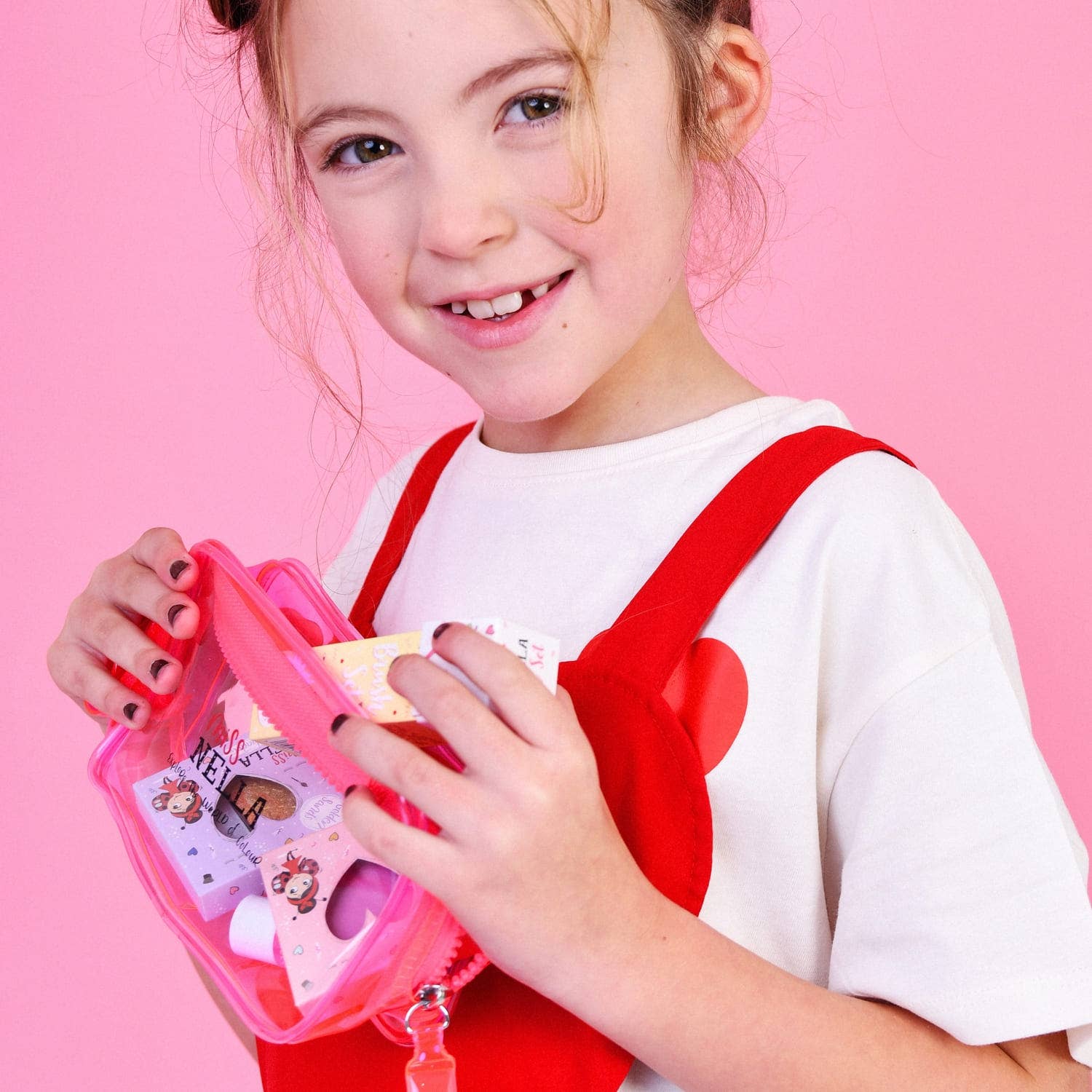 Pink Girly Girl Essentials Gift Set for Children