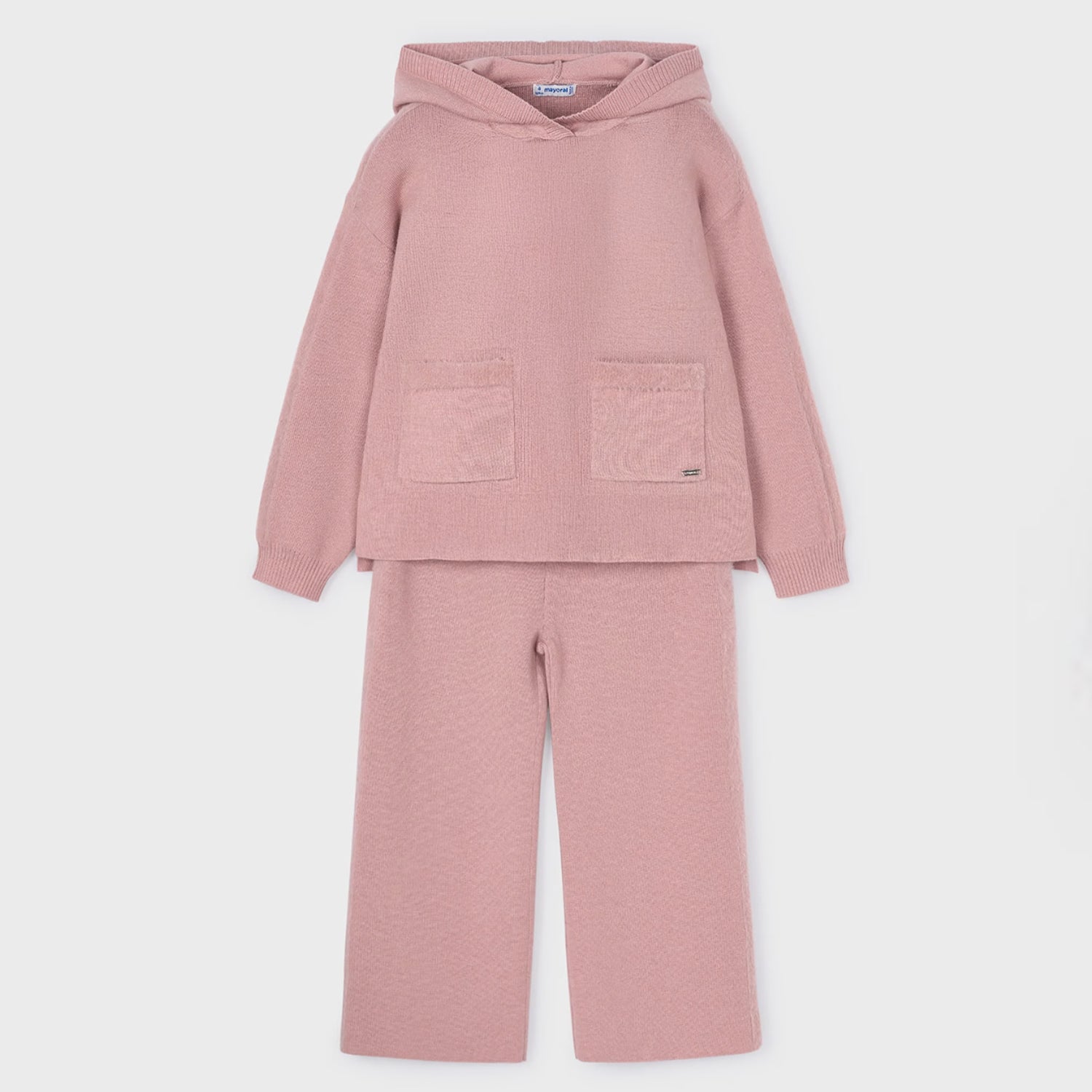 Dusty Pink Knit Lounge Set