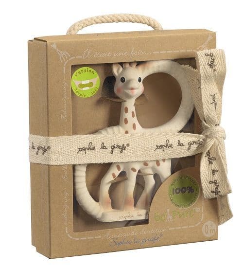 Sophie La Girafe Teething Ring - Natural Rubber