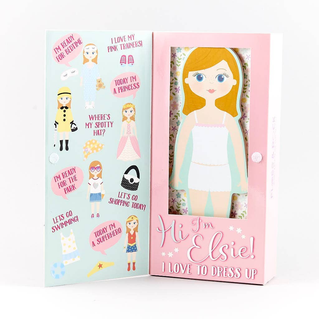 Elsie Magnetic Dress up Character Set