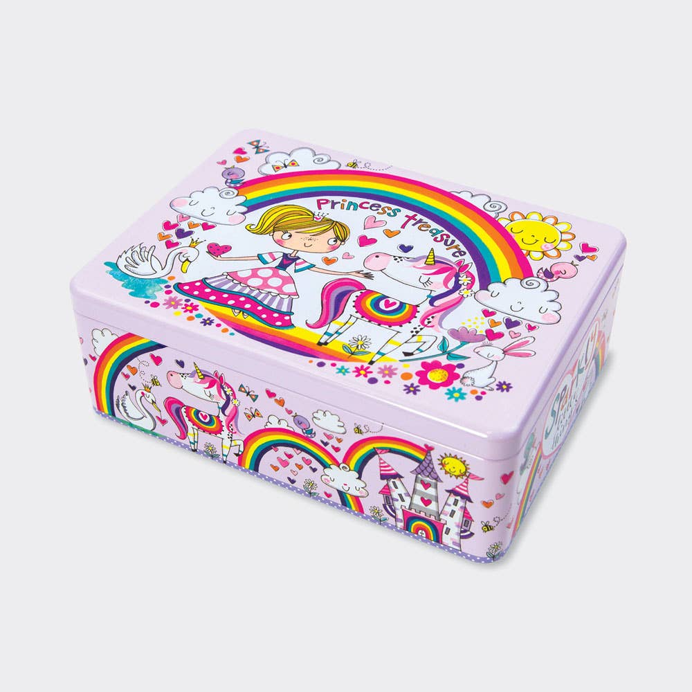 Hinged Tins - Princess/Treasures