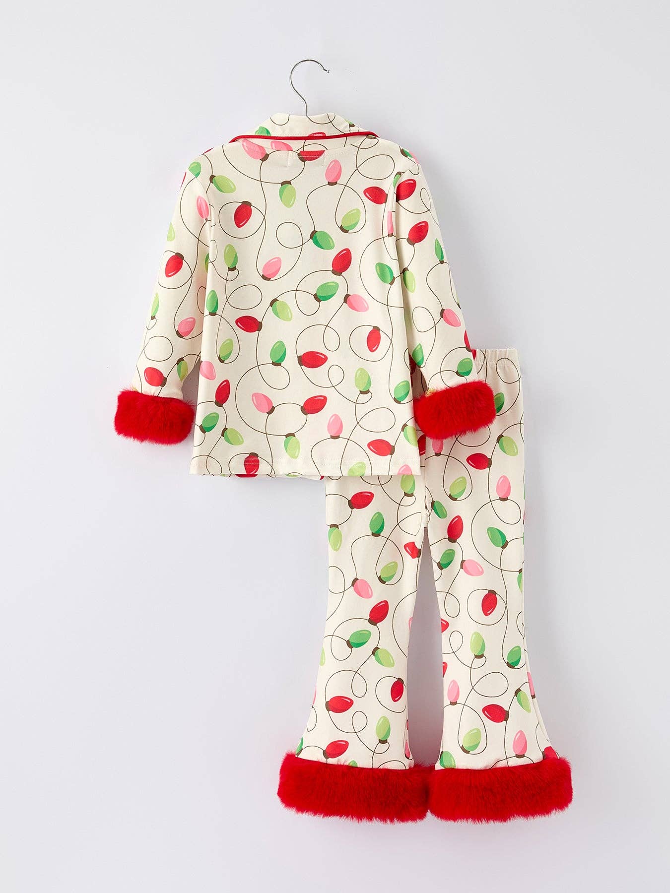 Christmas Lights Print Pyjamas