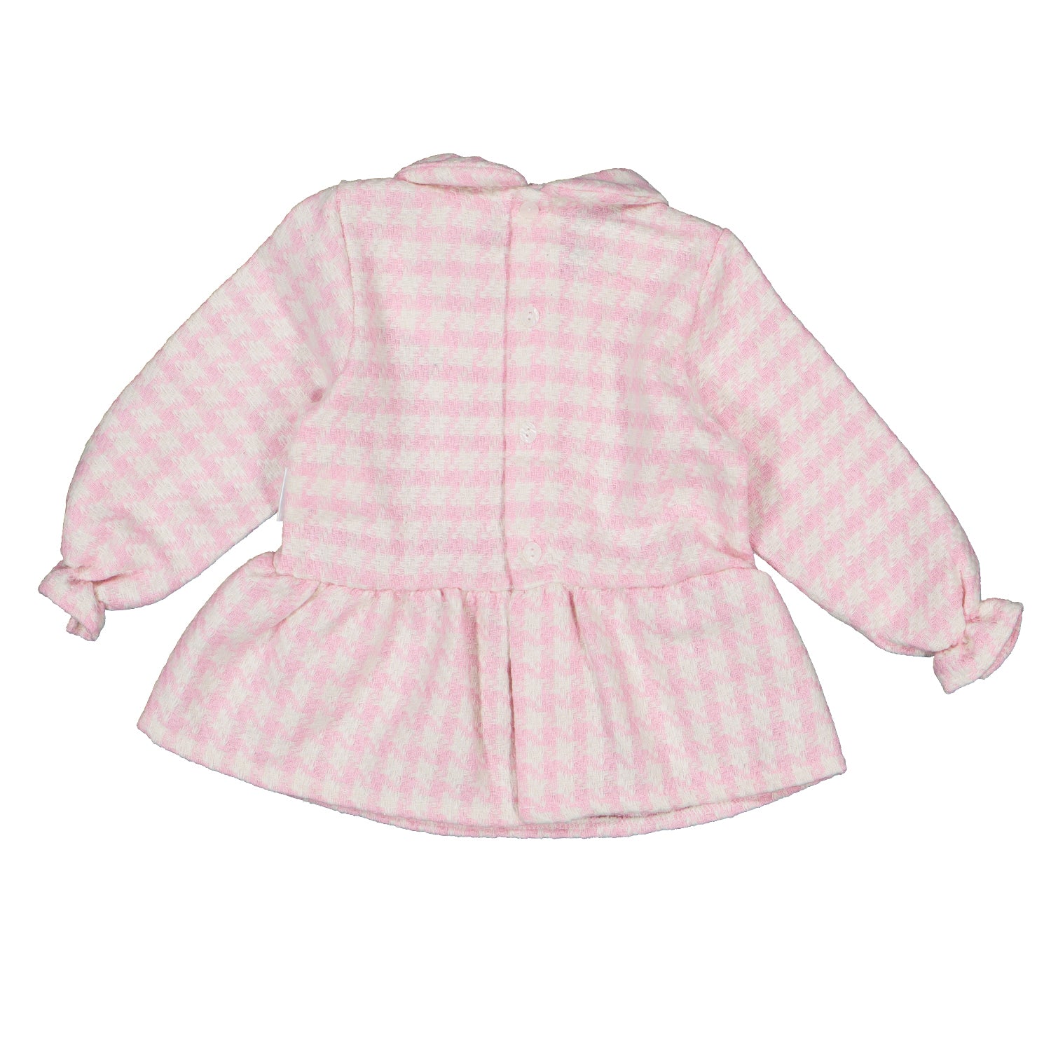 Pink Hounds Tooth Print Legging Set