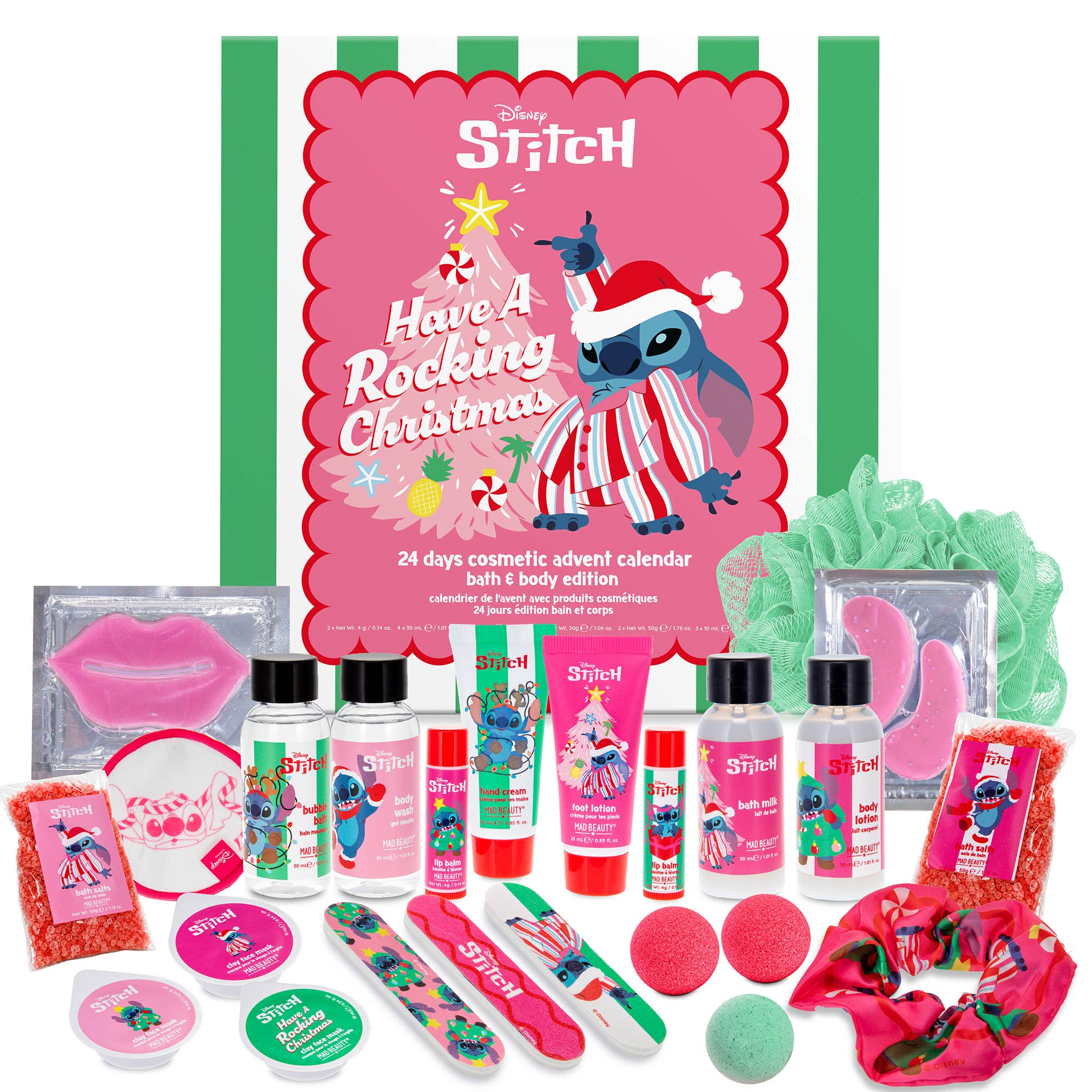 Advent Calendar Stitch Christmas 24 Day Bath & Body