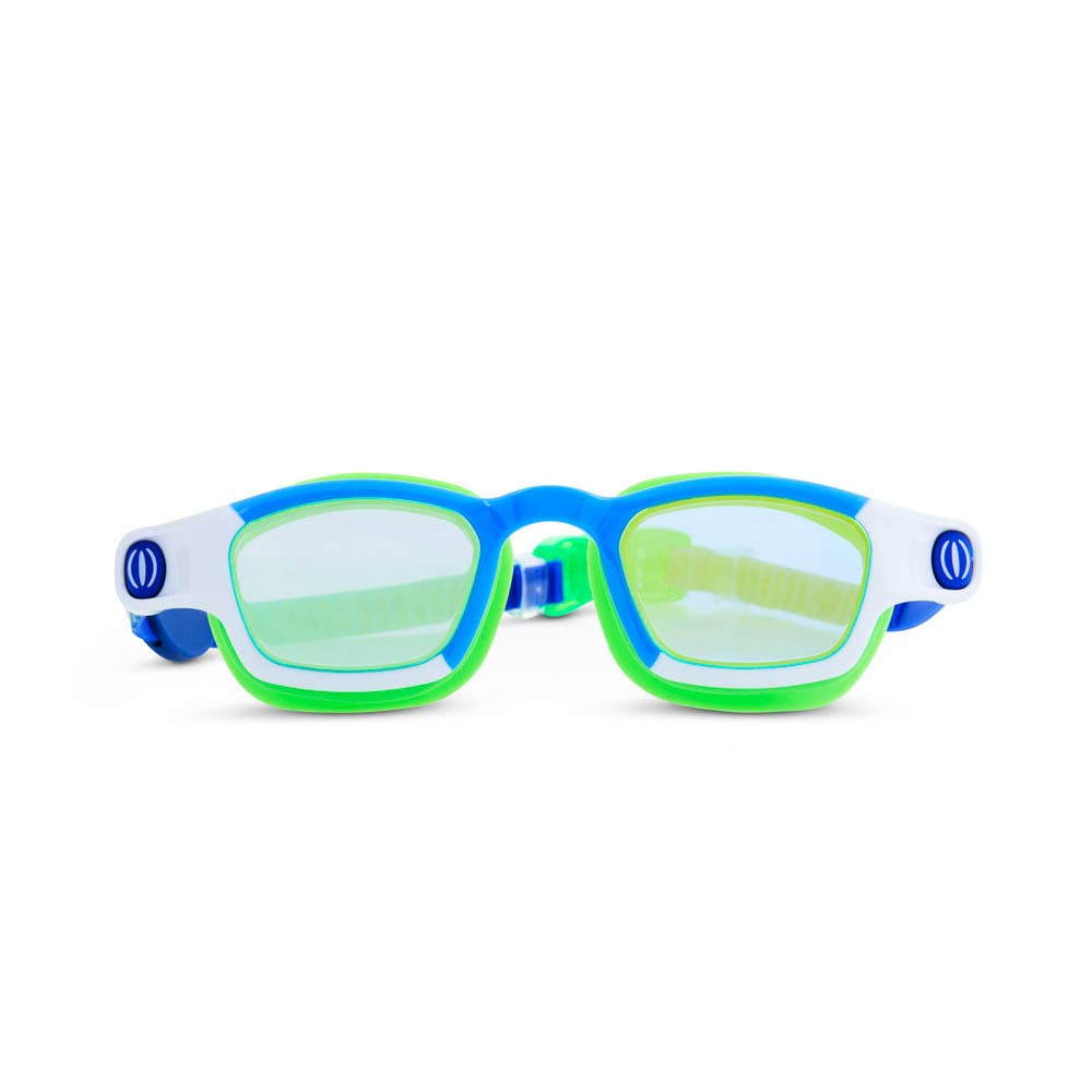 Shortfin Kids' Swim Goggle Blue & Green