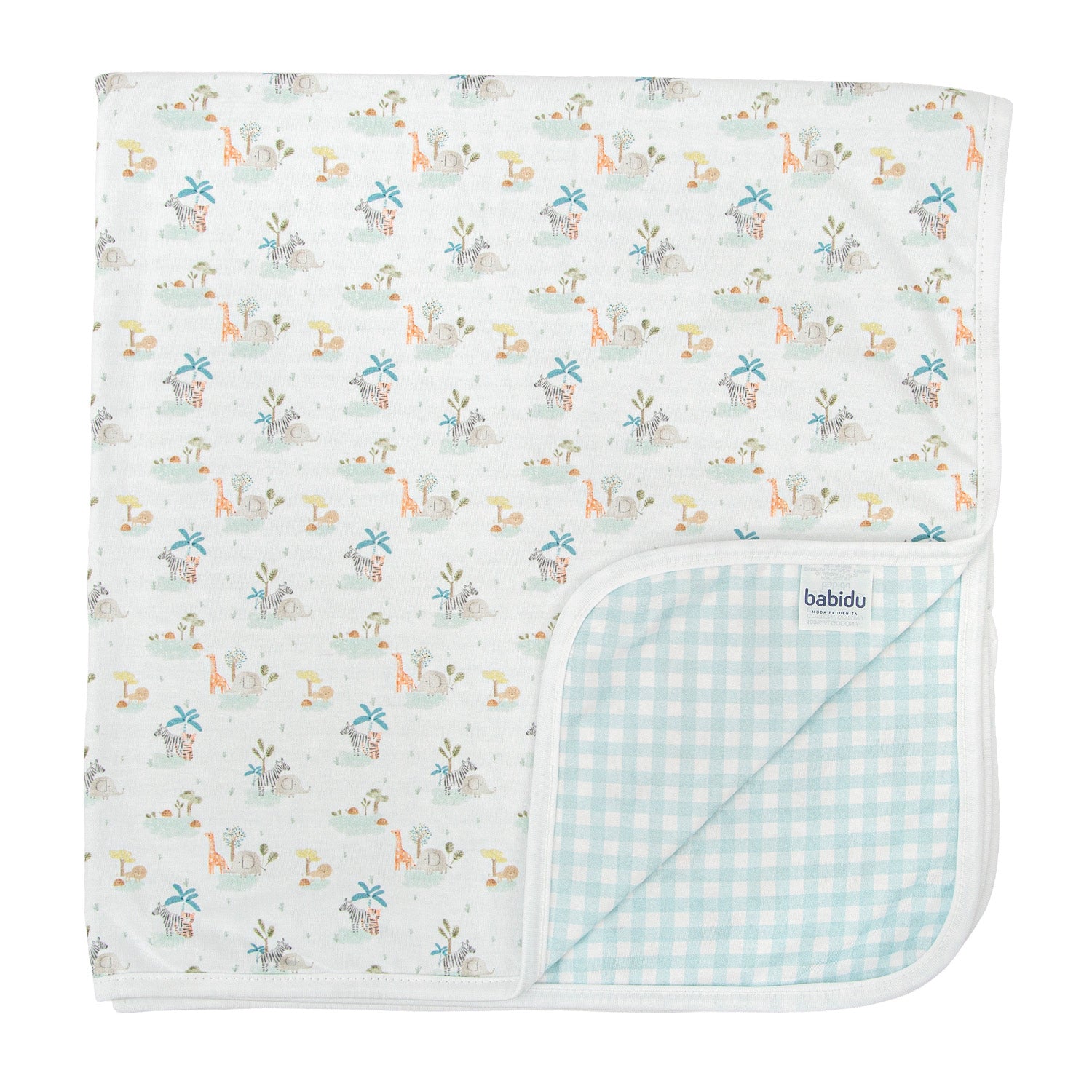 Zoo Animal Print Blanket