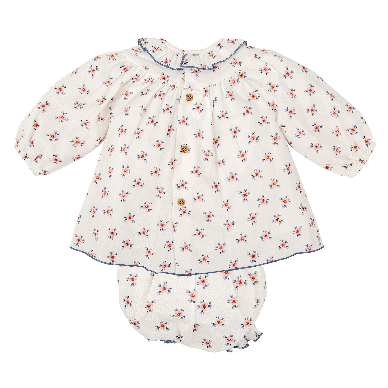 Baby Blue Velvet Bow Dress