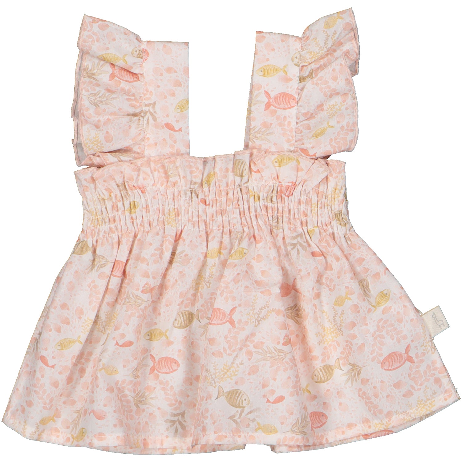 Pink Ocean Print Bloomer Set