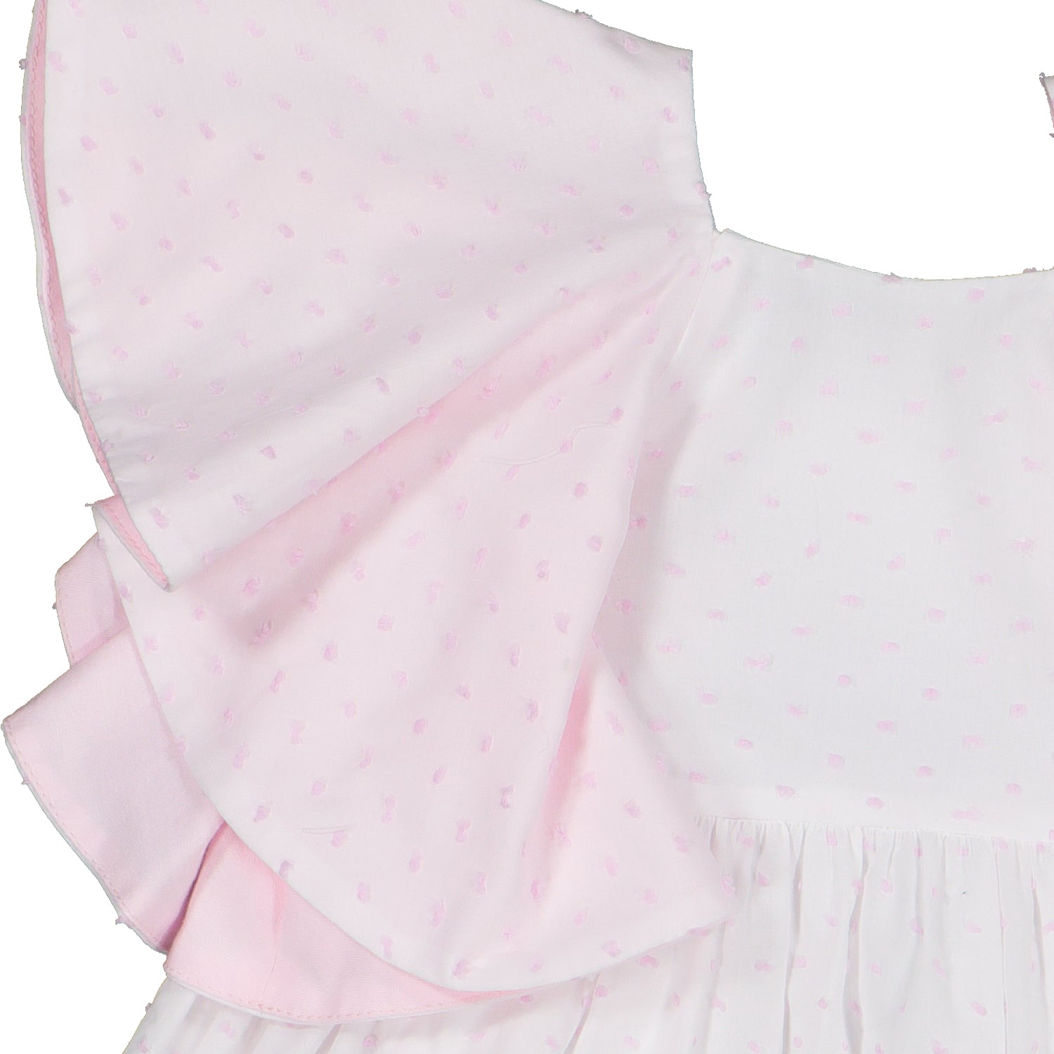 Pastel Pink Plumeti Dress