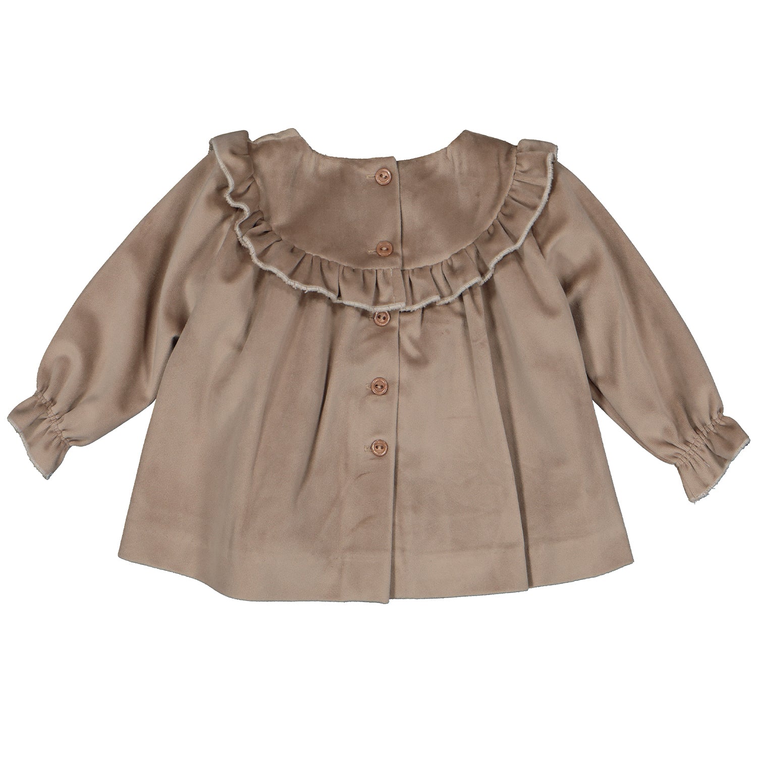 Hazel Brown Velvet Bloomer Set