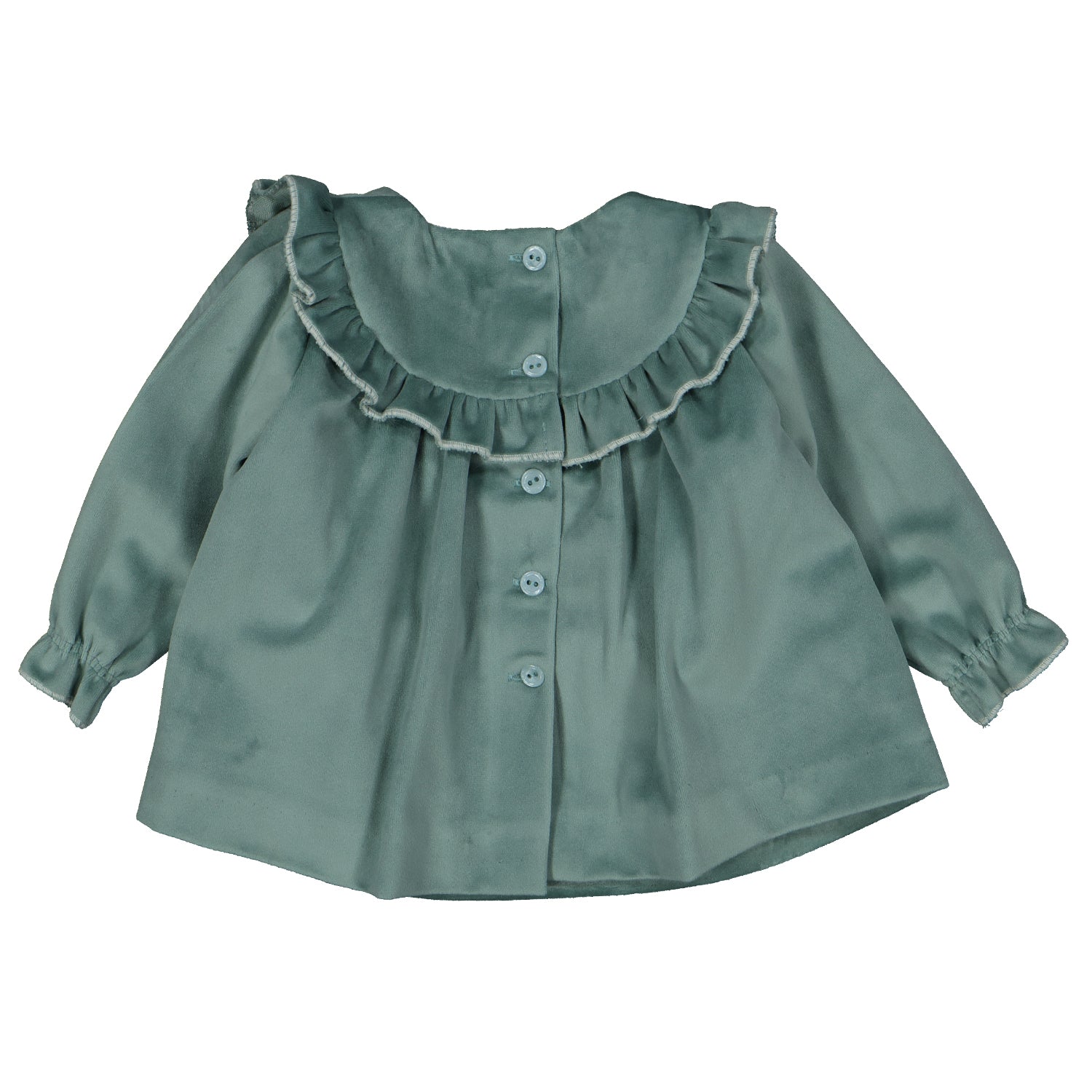 Sage Green Velvet Bloomer Set