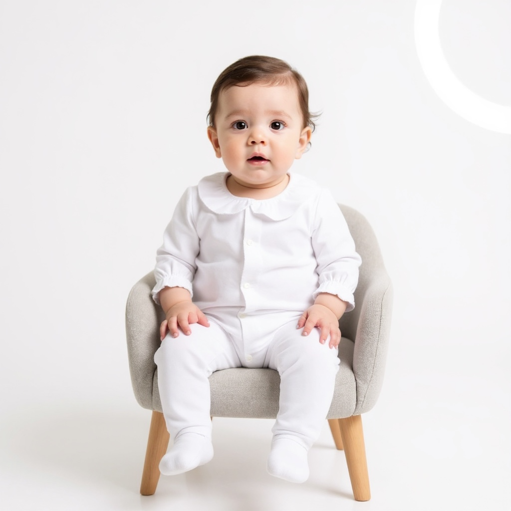 White Butterfly Wings Babygrow