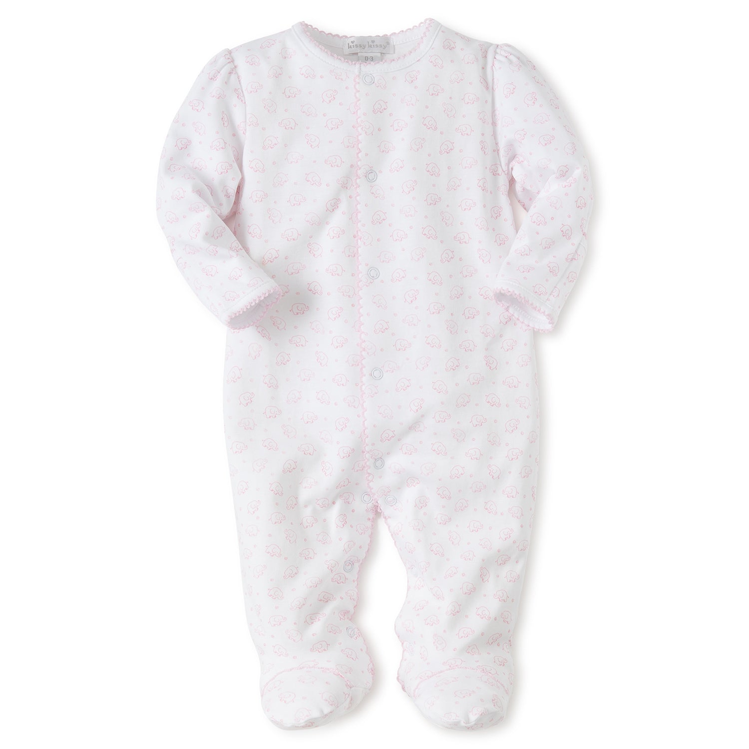 Pink Eli-Fun Print Babygrow