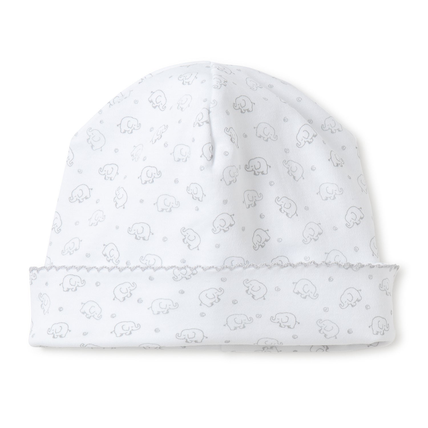 Silver Elephant Print Hat
