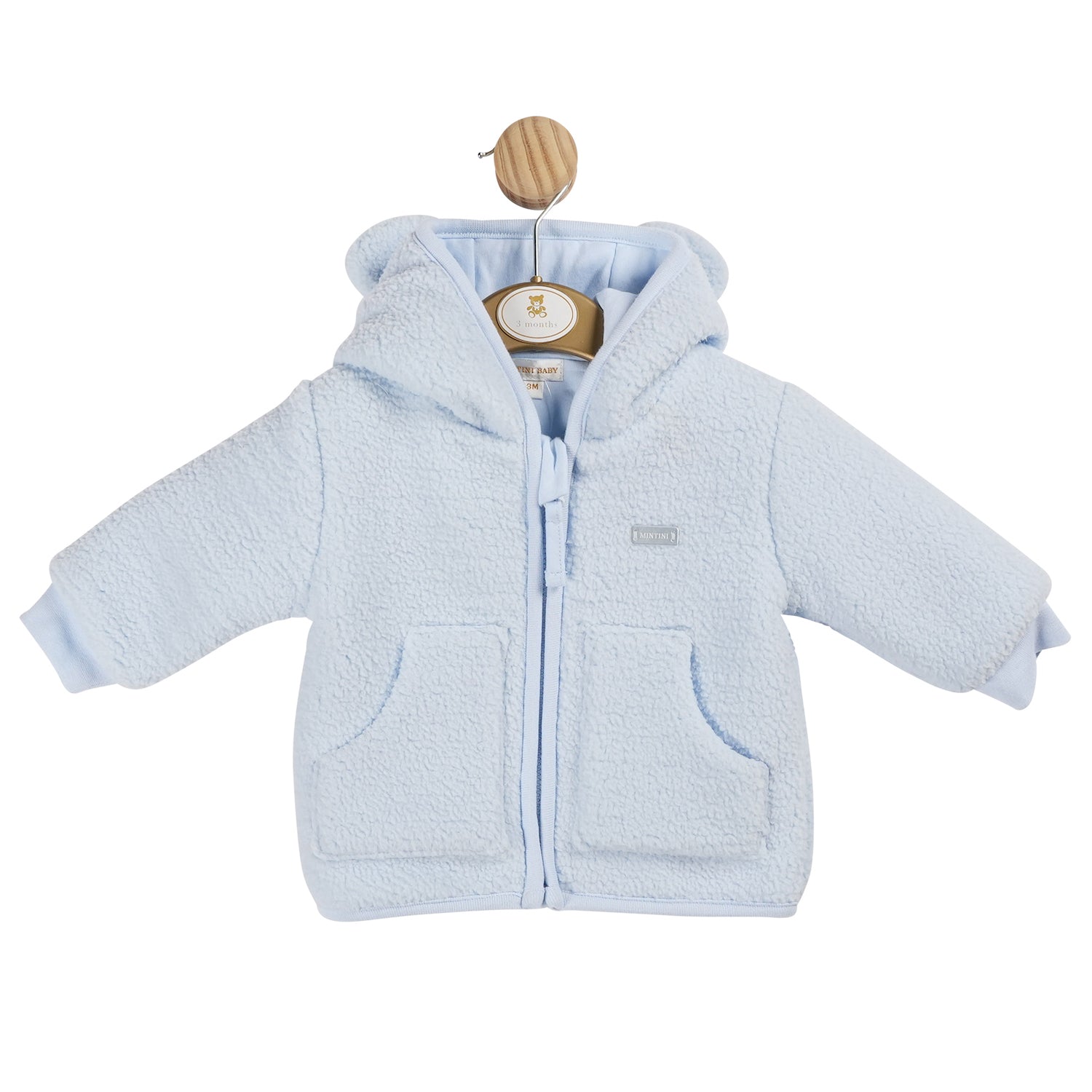 Baby fleece hooded jacket sale