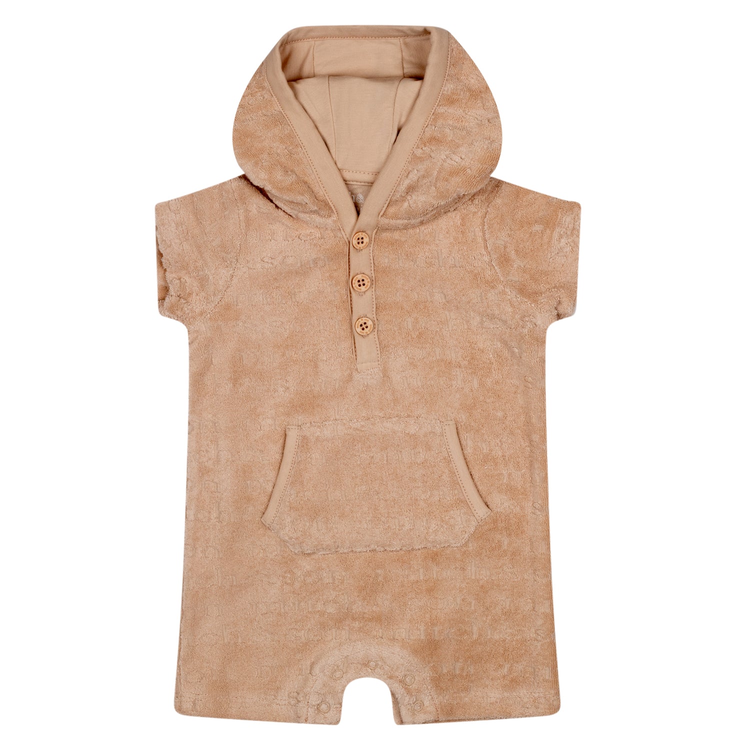 Beige Towelling Romper