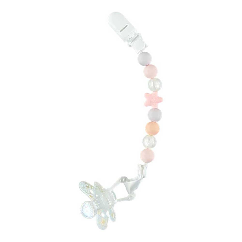 Pink and Pearl Comet Dummy Clip