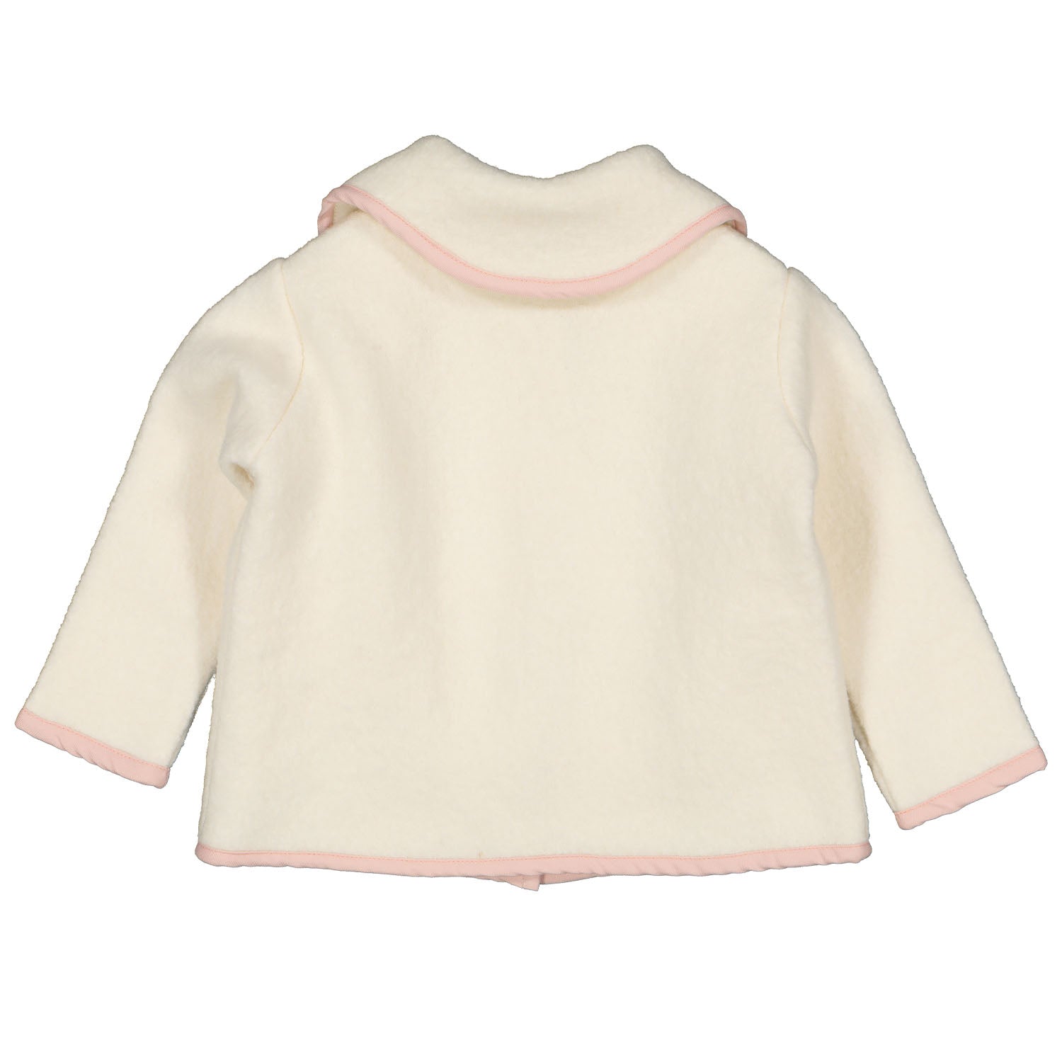 Ivory & Pink Boucle Jacket