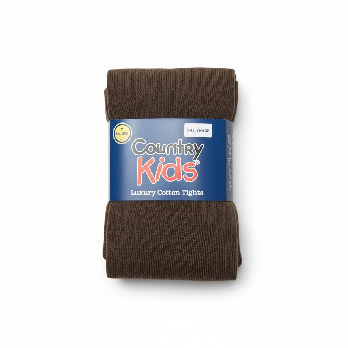 Brown Cotton Tights