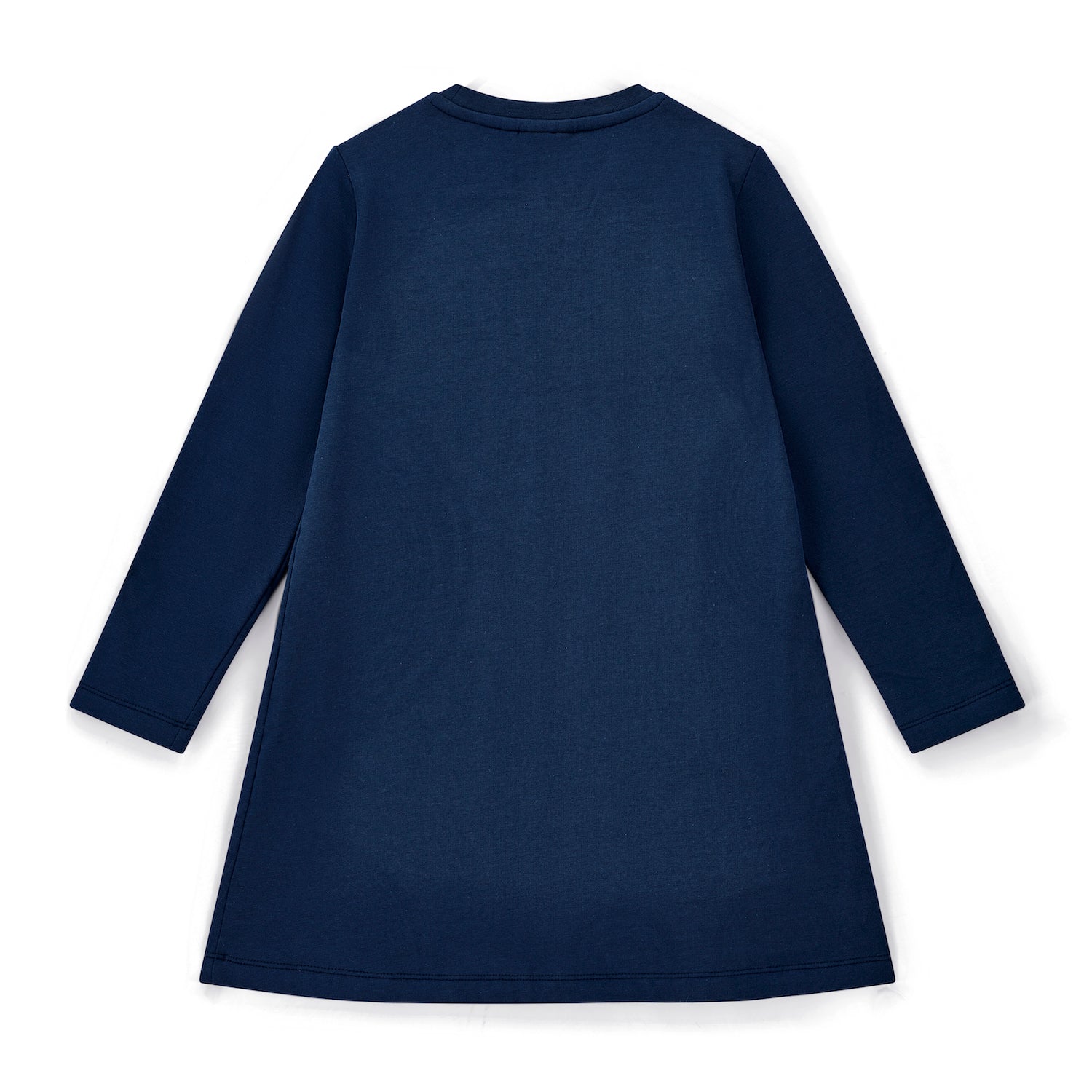 Blue Handbag Sweat Dress