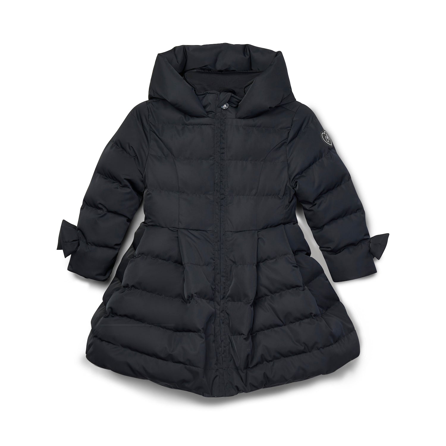 Black Padded School Coat