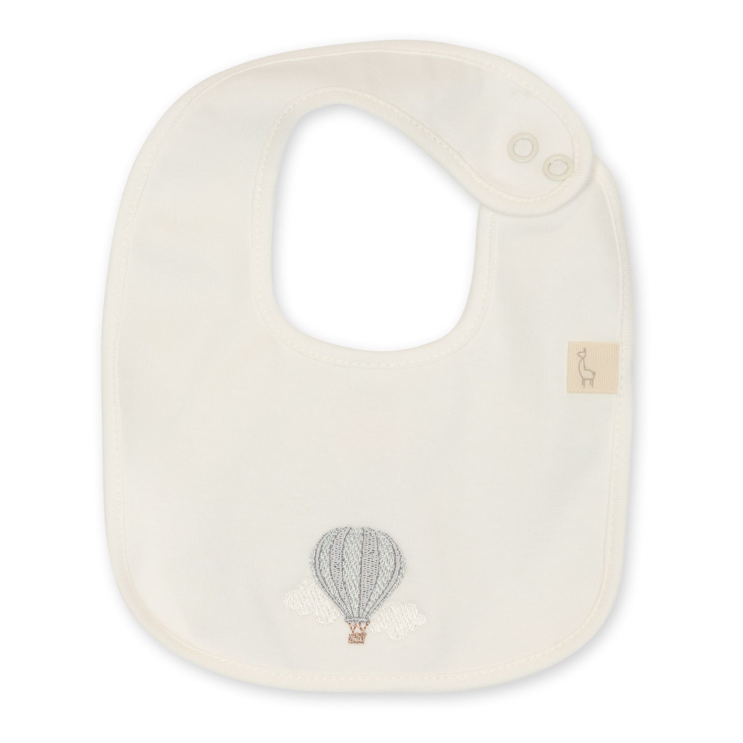 Ivory Air Balloon Bib