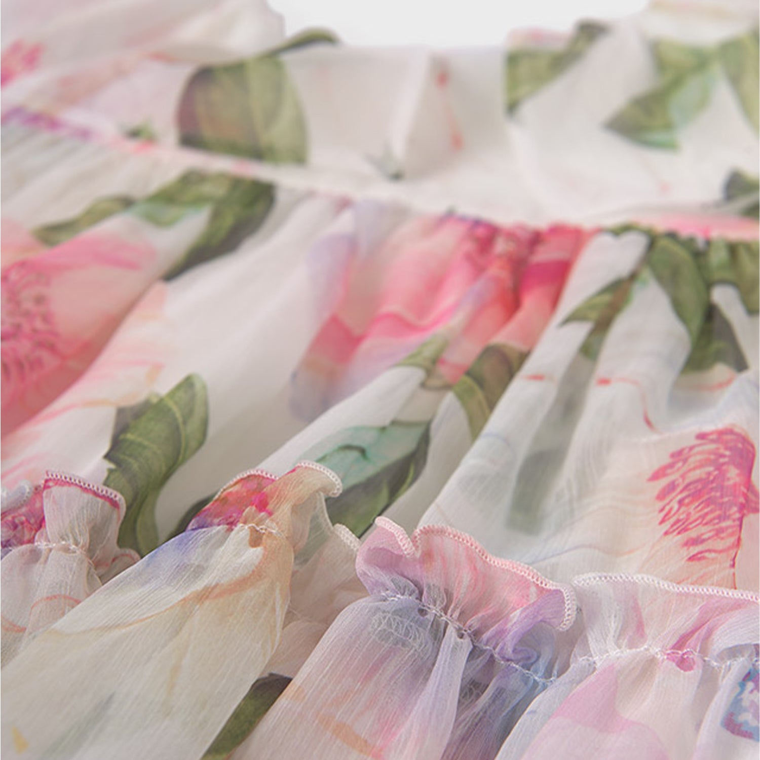 Floral Chiffon Dress