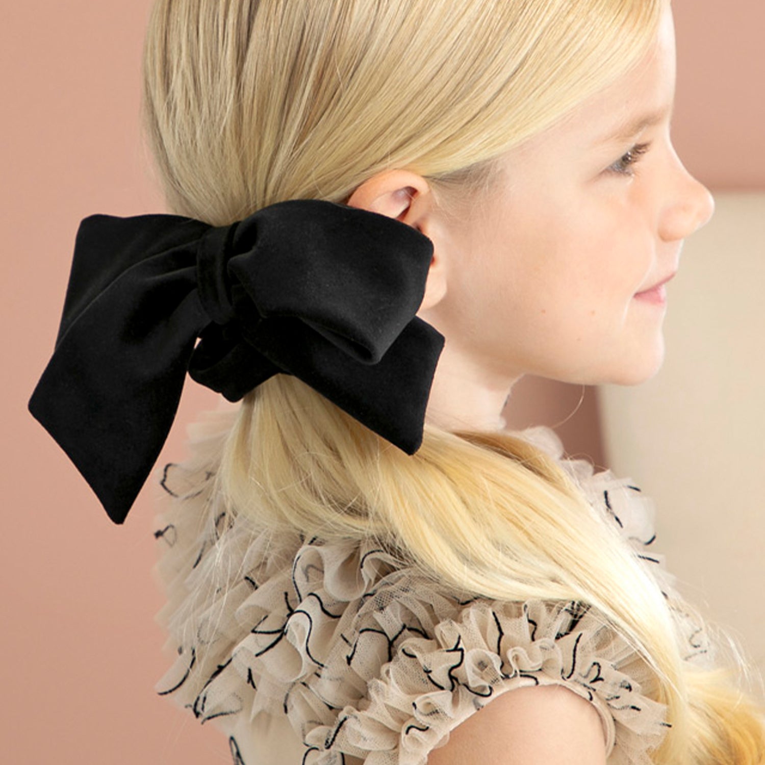 Black Velvet Scrunchie