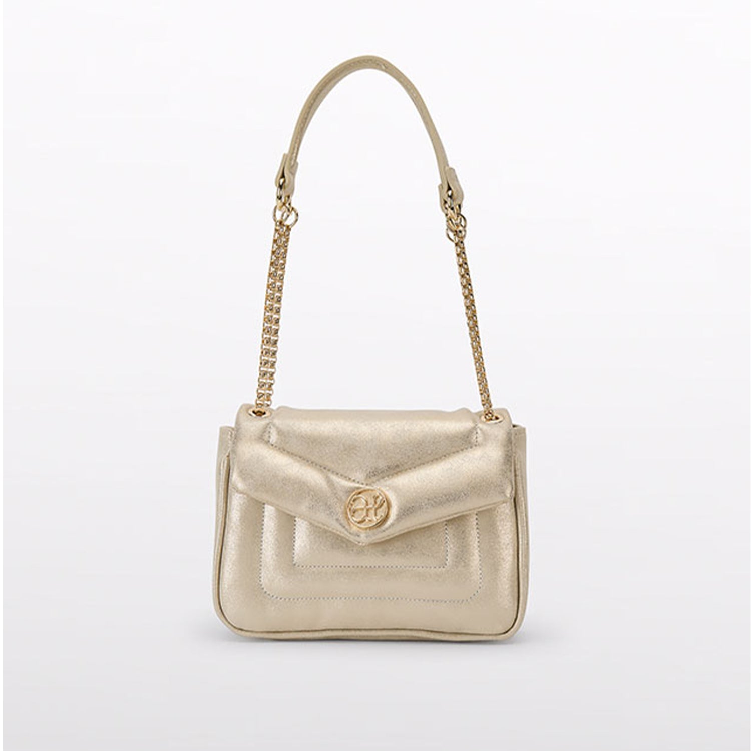 Gold Quilted Bag