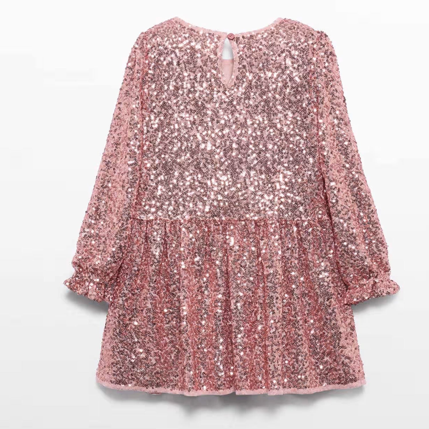 Dusty Pink Sequin Dress