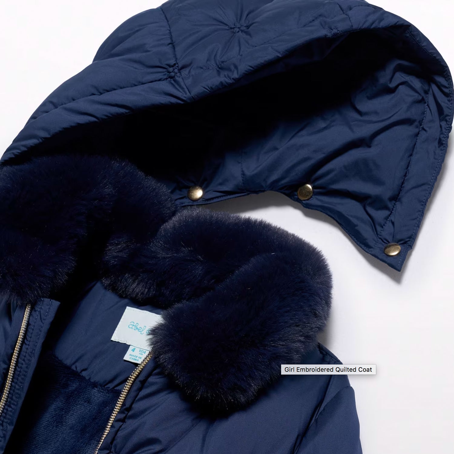Navy Padded Coat
