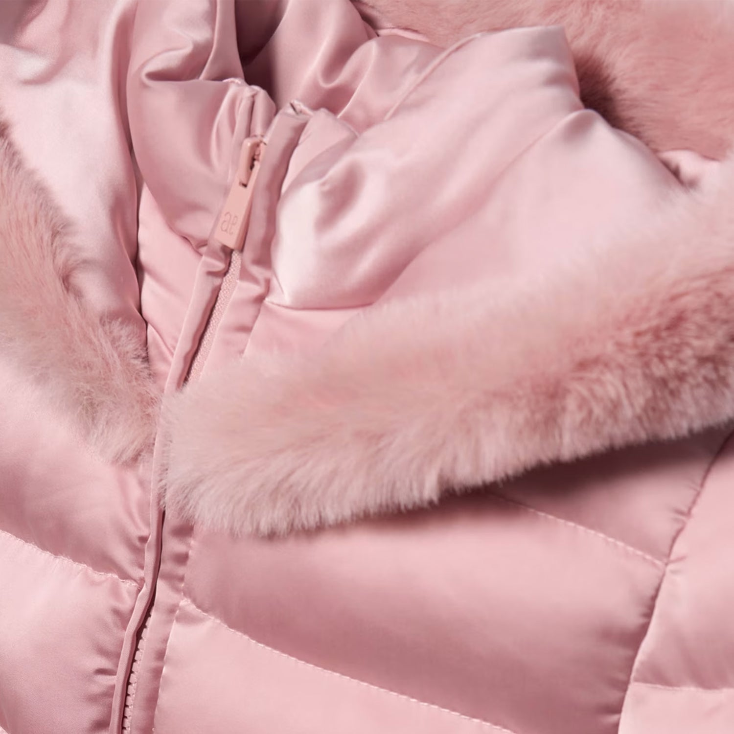 Dusty Pink Padded Coat