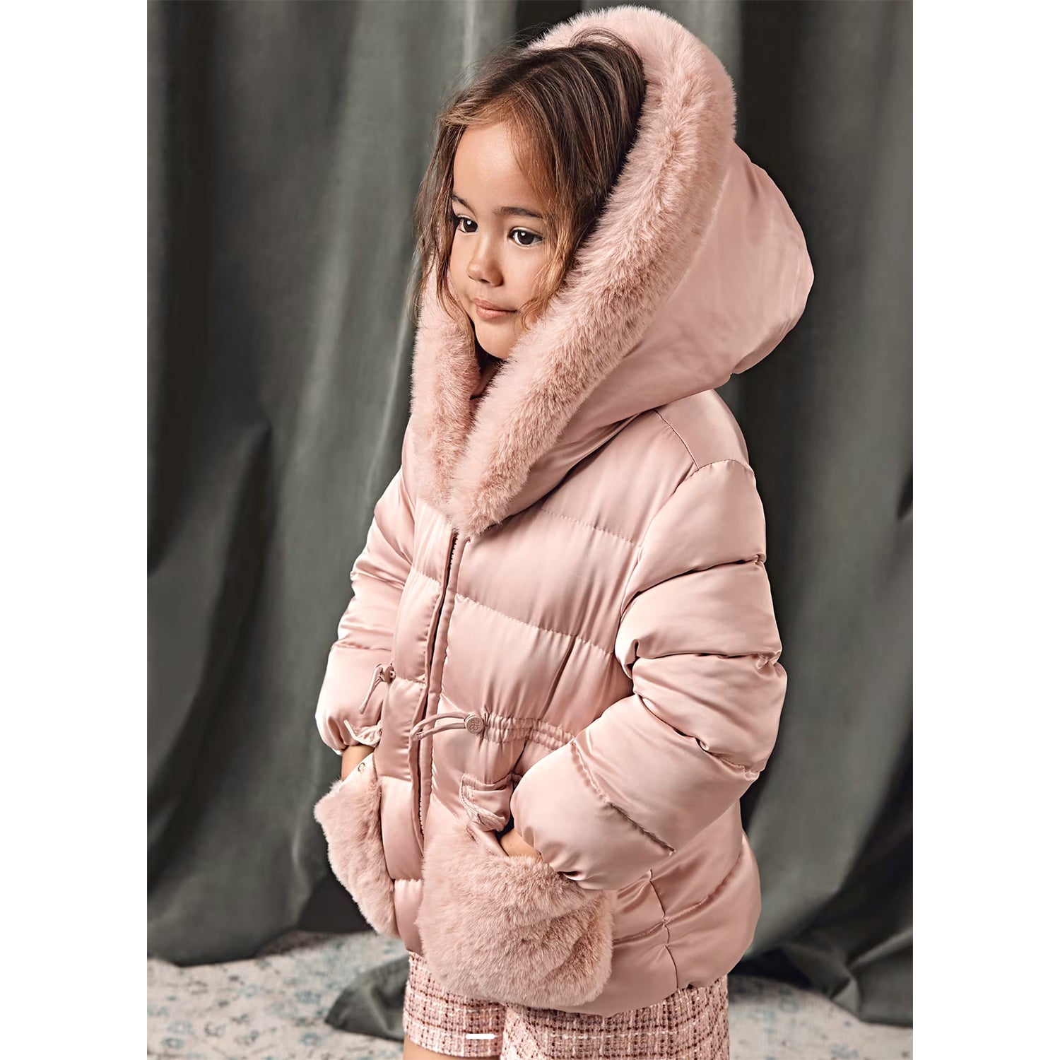 Dusty Pink Padded Coat
