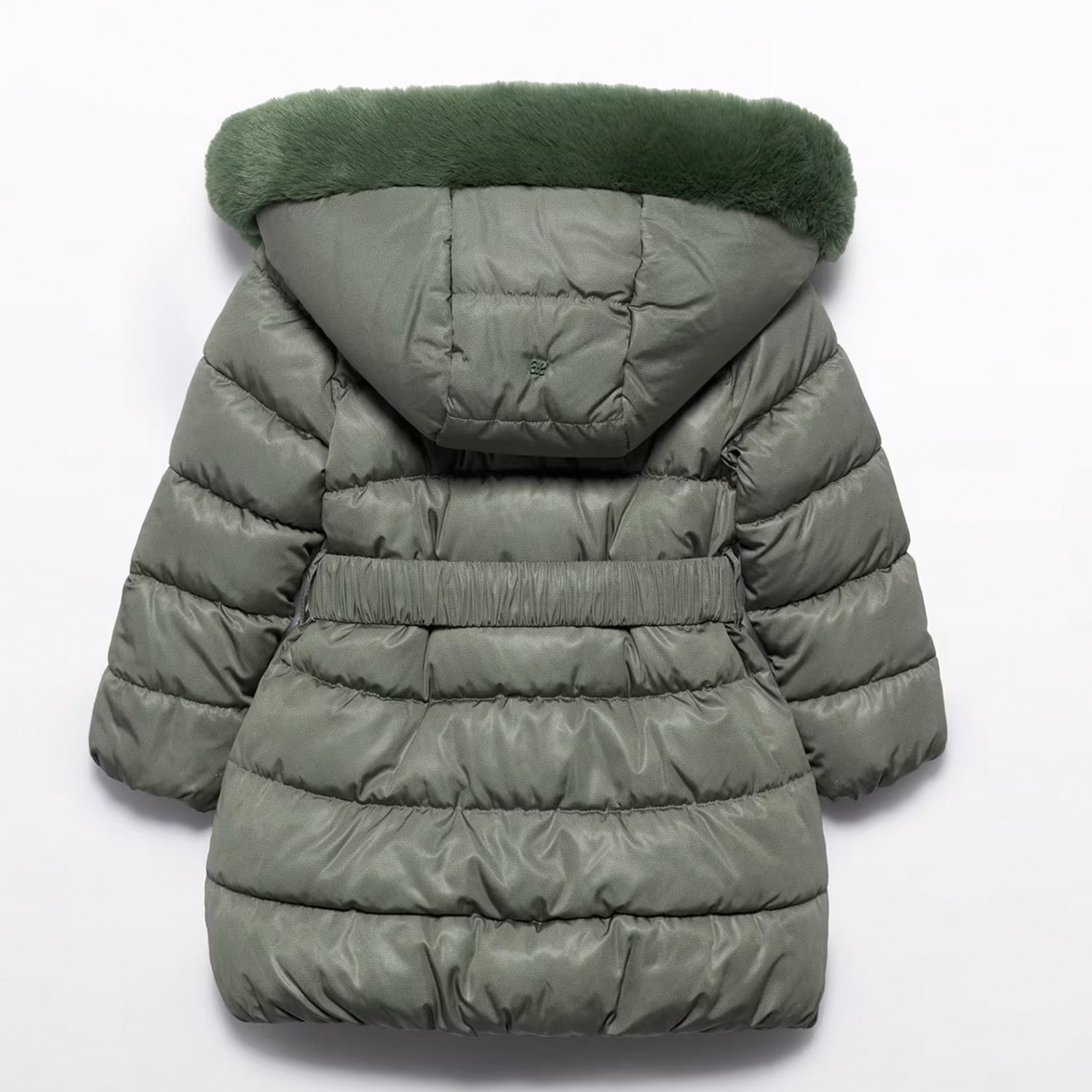 Khaki Green Padded Coat