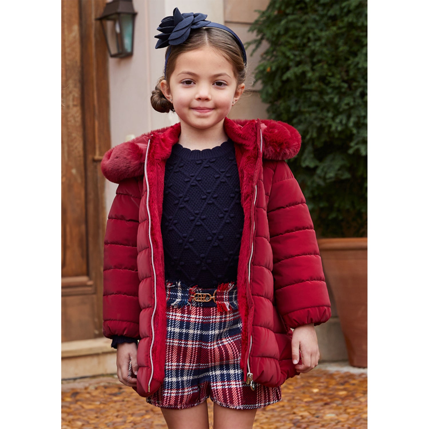 Red Tartan Shorts